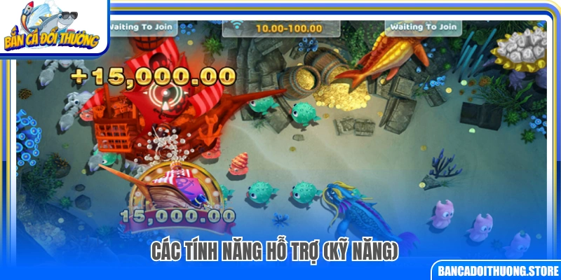 Hệ thống kỹ năng hỗ trợ trong Bao Chuan Fishing
